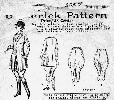 Commercial Pattern Archive - Garment Information